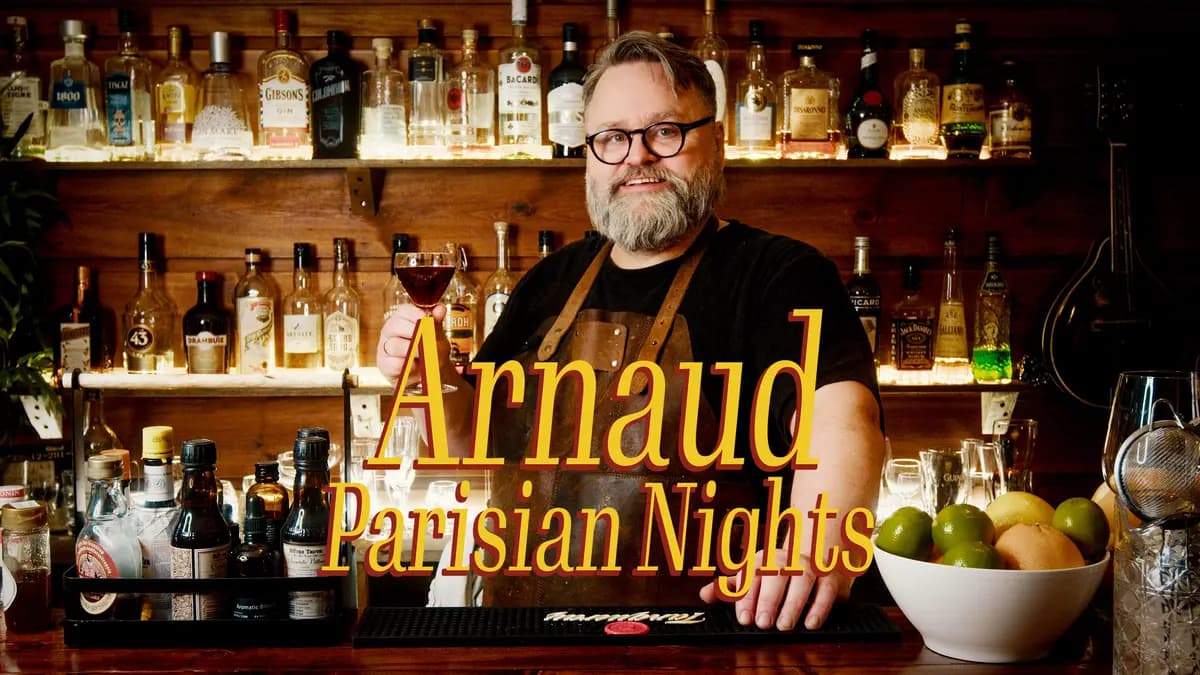 Arnaud (Parisian Nights) En klassisk cocktail med stilig fransk bærprofil