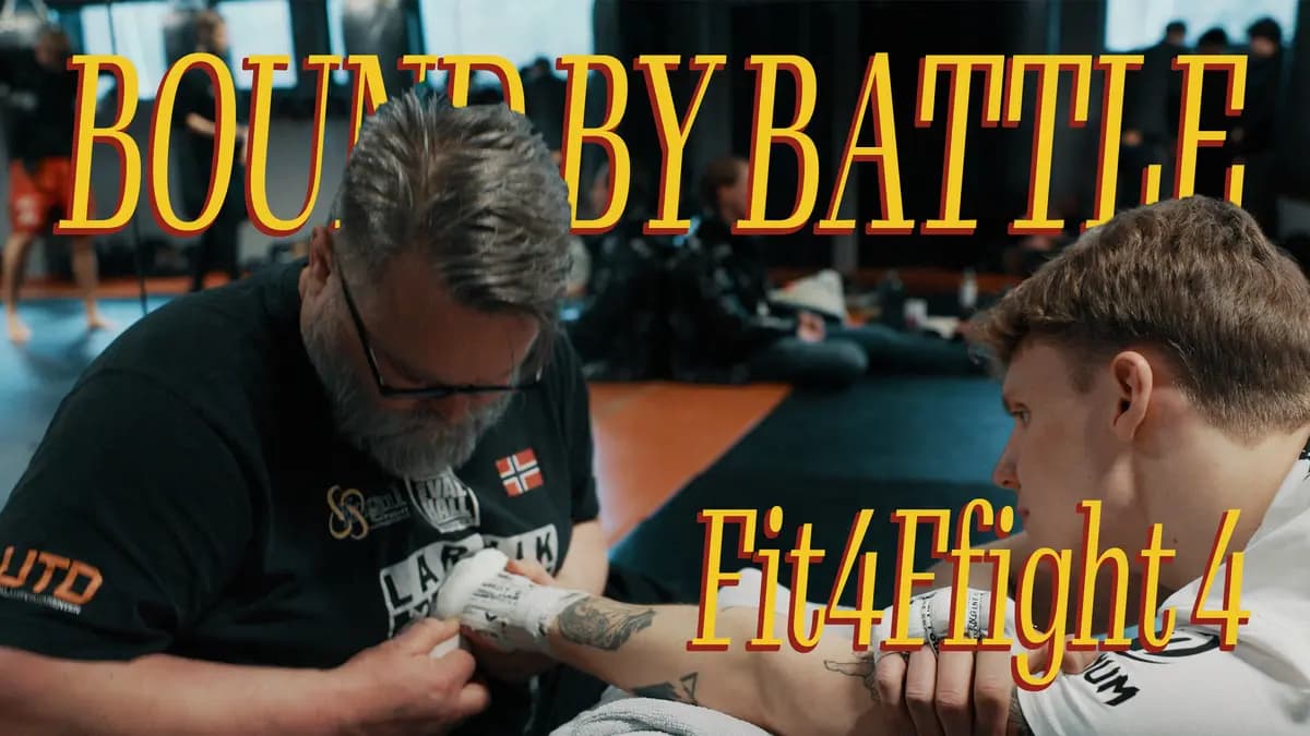 Bound by Battle - Fit4Fight 4 - Elias sin første MMA-kamp | Norsk MMA