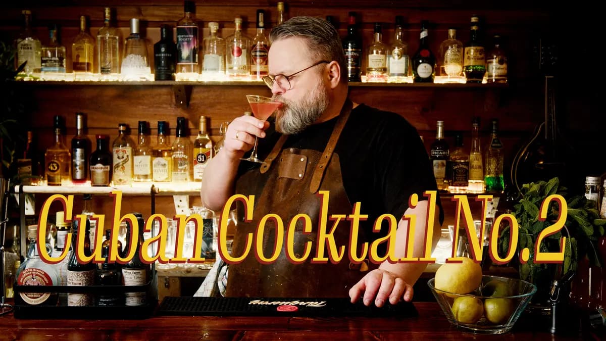 Cuban Cocktail No.2 -en glemt romklassiker fra Cuba