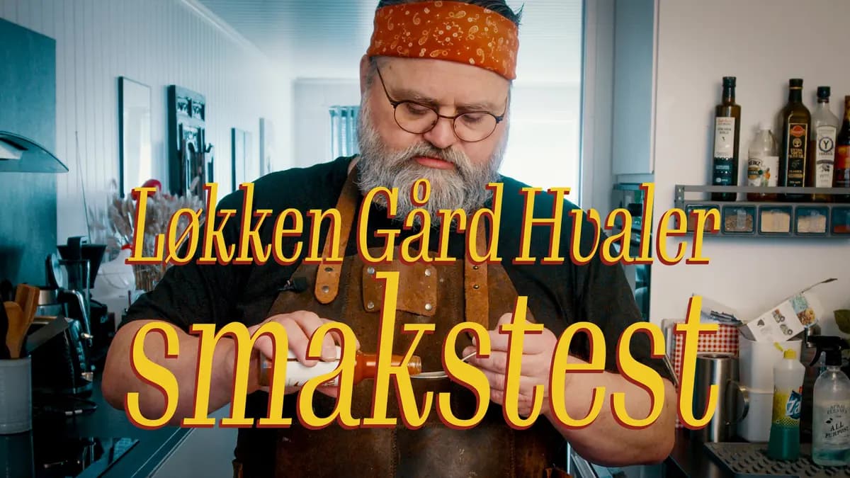 Løkken Gård Hvaler smakstest - Chili, hvitløk og sitrusfest