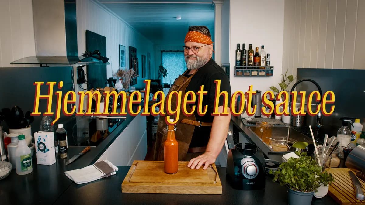 Lag din egen hot sauce med ingredienser fra dagligvarebutikken