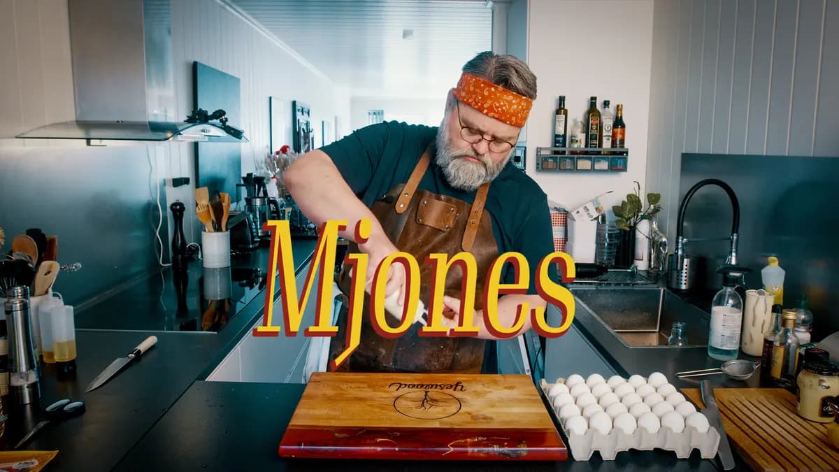 Majones fra bunnen av - Kremet og enkel hjemmelaget klassiker