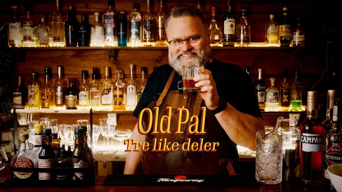 Old Pal | Tørr whiskeycocktail med Campari