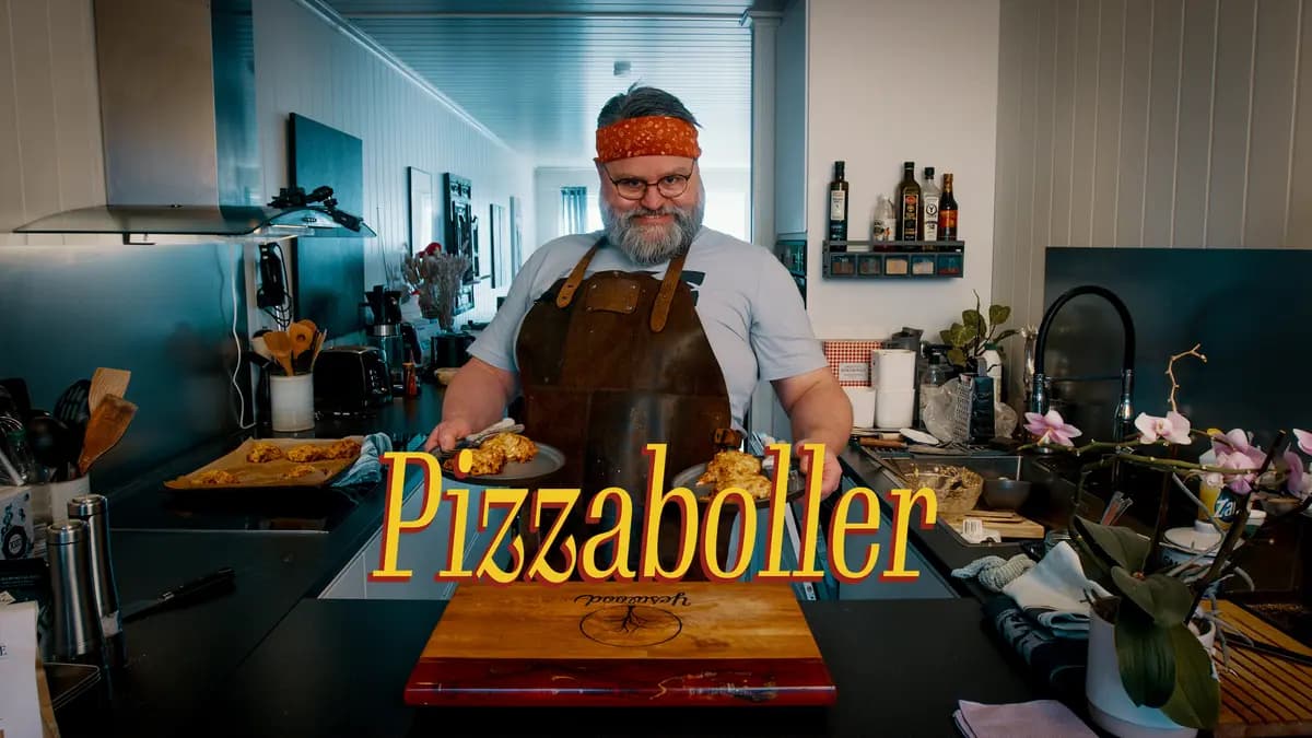 Pizzaboller uten gjær, proteinrike og saftige på 20 minutter