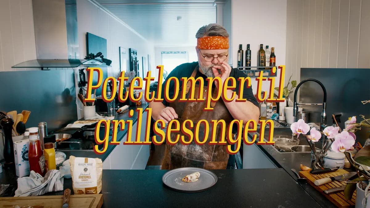 Potetlomper til grillsesongen | Myke hjemmelagde lomper | Enkelt og norsk