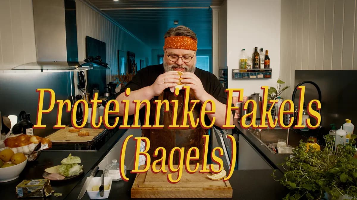 Proteinrike fakels med gresk yoghurt -4 ingredienser -Klar på 25 minutter