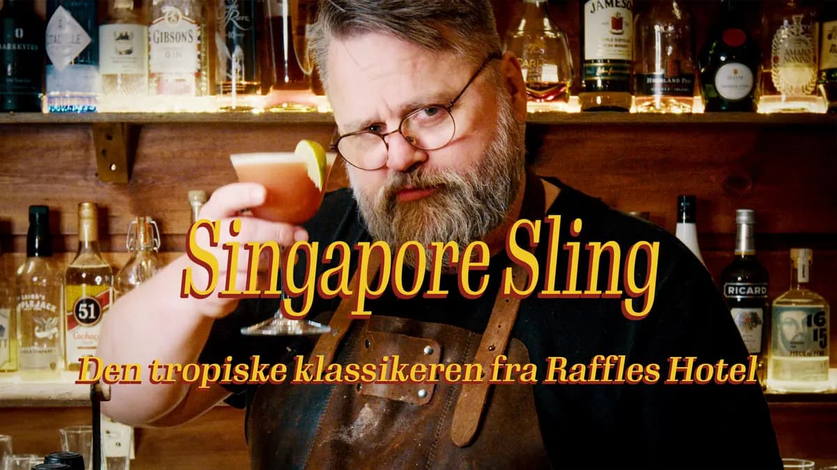 Singapore Sling | Den tropiske klassikeren fra Raffles Hotel