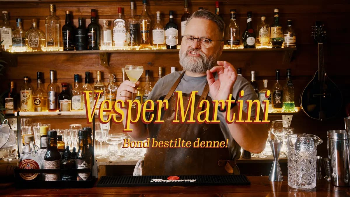 Vesper Martini - James Bond's Cocktail from Casino Royale